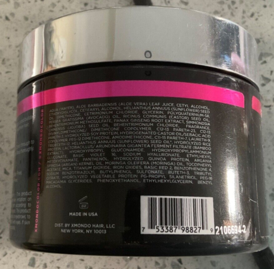 XMONDO Color Super Pink Hair Healing Semi Permanent Color | Vegan Formula Jar