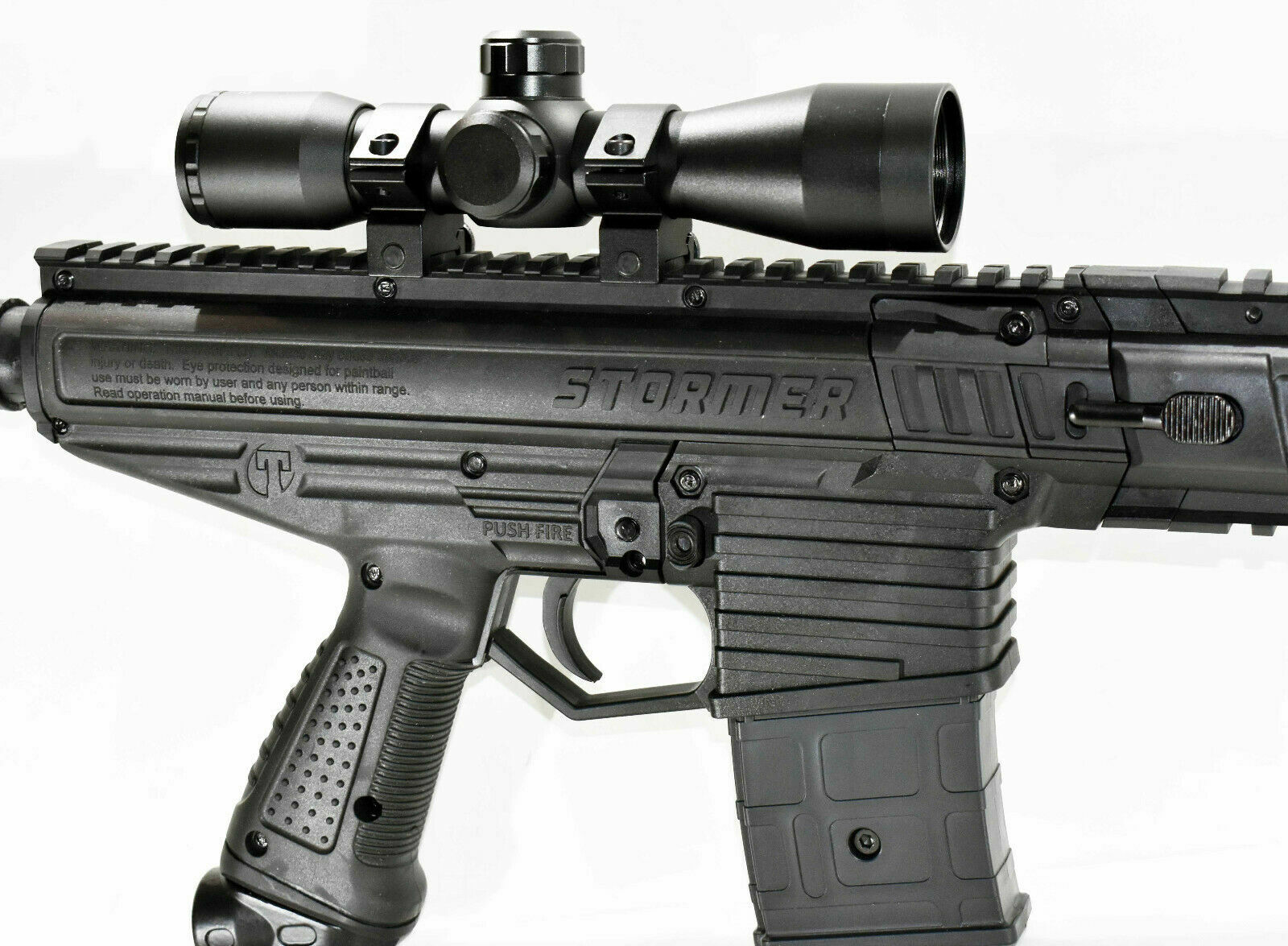 4x32 Scope Sight for Tippmann Stormer Paintball Marker Optics Black  Aluminum