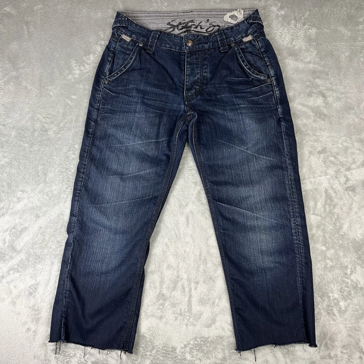 Stitch's Blue Jeans for Men for sale | eBay