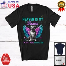 Heaven Is My Home; Adorable Memory Family Pit Bull Owner; Memorial Group T-Shirt