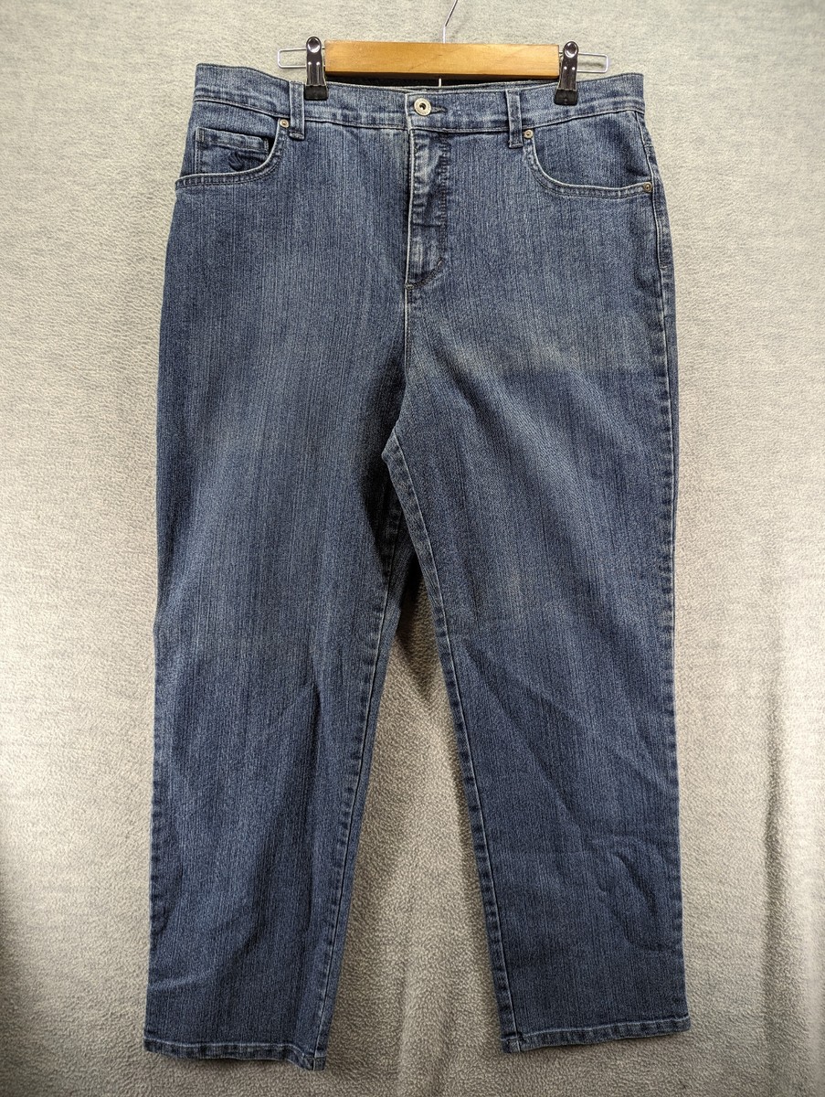 Gloria Vanderbilt Amanda Jeans Womens Size 14 (34x28) Missy