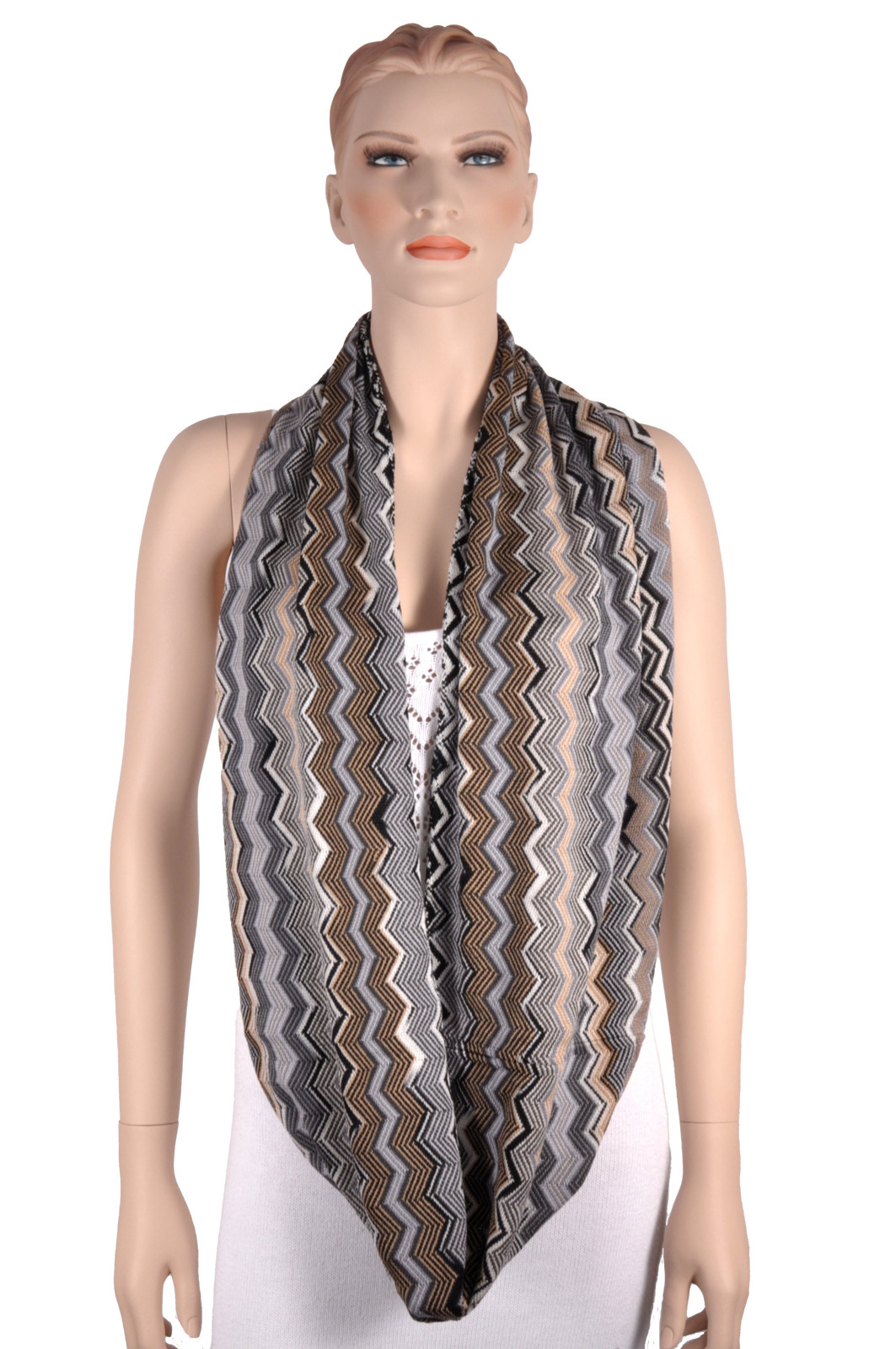 Шарф Missoni Rundschal Circle Scialle Sciarpa Chal Bufanda - Оранжевая этикетка 15719 28490₽