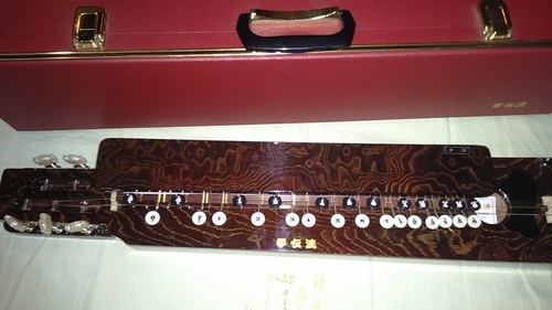Kindenryu YUTSUKI Acústico Taisho Koto (Taishogoto) con Estuche Rígido (#02) - Imagen 2 de 7