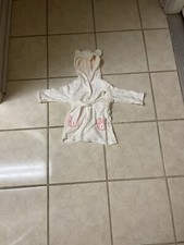 Just One You made by Carter's Baby Animal Bath Robe Gray 0-9M