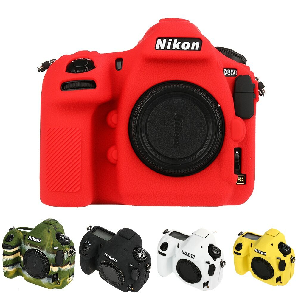 Soft Silicone Rubber Camera Body Cover Case Skin For Nikon D850