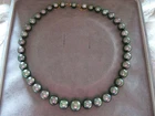 18"10-11MM NATURAL SOUTH SEA GENUINE BLACK GRAYISH ROUND PEARL NECKLACE 2896AAA