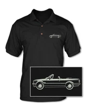 BMW 325i Convertible Adult Pique Polo Shirt - 10 Colors - German Classic Car