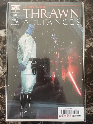 STAR WARS: THRAWN ALLIANCES #2 02/28/2024 NM-/VF+ MAIN COVER MARVEL COMICS 
