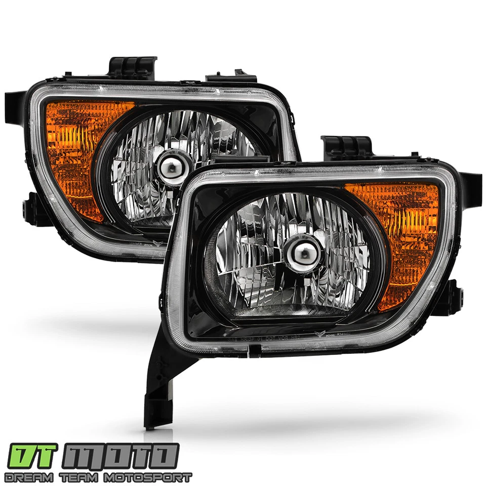 Juego de faros delanteros izquierda+derecha para Honda Element DX|EX|LX 2003-2008 Foto 2 de 4