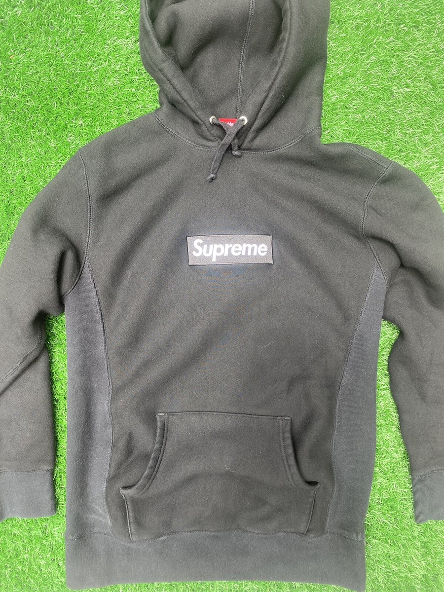 2012 Supreme Box Logo Hoodie Black On Black Size M 100 2012 Supreme Box Logo Hoodie Black On Black Size M 100