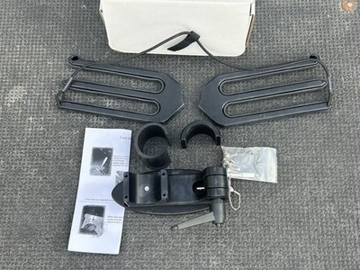 YAMAHA DELUXE SWIVEL WAKEBOARD RACK - 60MM - PORT SIDE - BLACK - SBT-RMSPT-BK-14
