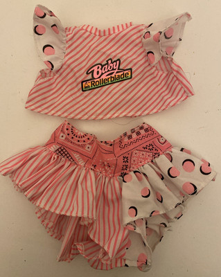 Pink Outfit for Baby Rollerblade Doll Vintage 1991
