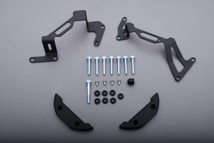 Protection de carter KTM Adventure 390 A2 finition premium noir satiné