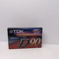 TDK D90 Standard Audio Cassette A00808-20