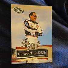 Press Pass 2002 Trackside Dale Earnhardt The Man/The Legend DE61 NASCAR Card