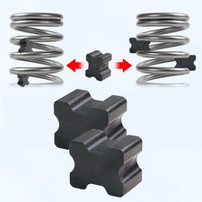 2Pcs Schraubenfeder Stoßdämpfung Gummi Auto Schraubenfeder Spacer
