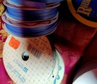 HUGE LOT of VINTAGE  RIBBON  Various Designs- Blue 20+ — photo 6