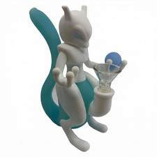 6" Silicone Collectible Hookah Smoking Water Pipe Bong 14mm Glass Bowl
