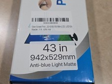 43 Inch Blue Light Filter Screen Protector Anti Glare UV for Computer Monitors