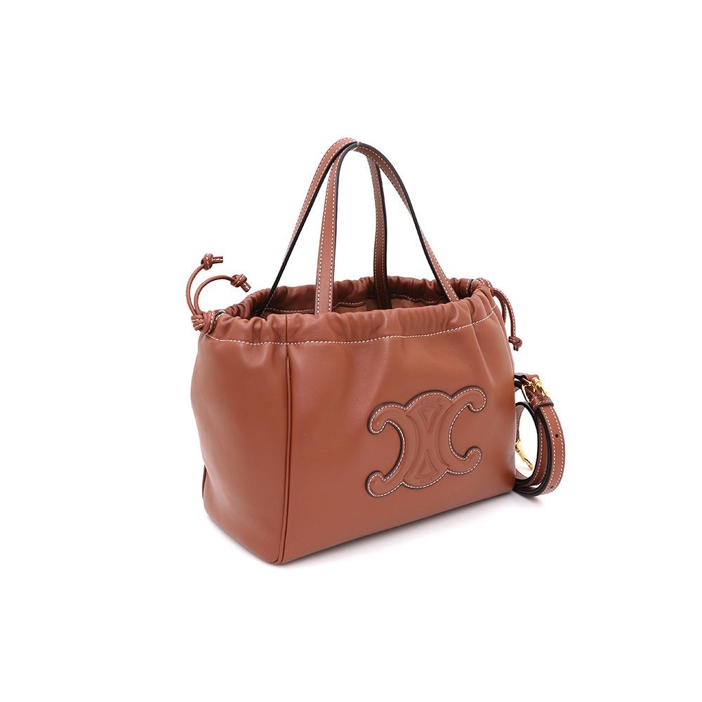 Celine Quir Triomphe Small Drawstring Tote & Shou… - image 2