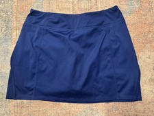 Tangerine Athletic Skort Women's Size Small Navy Blue Built-in Shorts Tennis