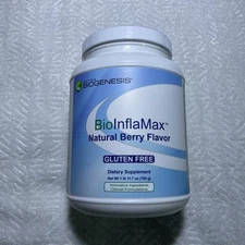 Nutra Biogenesis BioInflaMax Natural Berry Flavor Powder Gluten Free