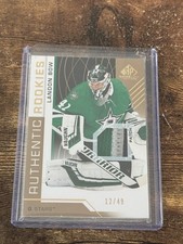 2018 SP Game Used Gold Spectrum Premium Material /49 Landon Bow #123 Rookie RC