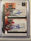 2025 Panini NFL Impeccable Shedeur Sanders / Deion Sanders Dual Auto Rookie /25