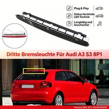 Dritte Bremsleuchte Für Audi A3 S3 8P1 04-12  8P3945097 3. Bremslicht Schwarz