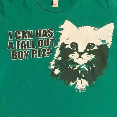 I Can Has A Fall Out Boy Plz- Fall Out Boy band T shirt Classic tee NH26098