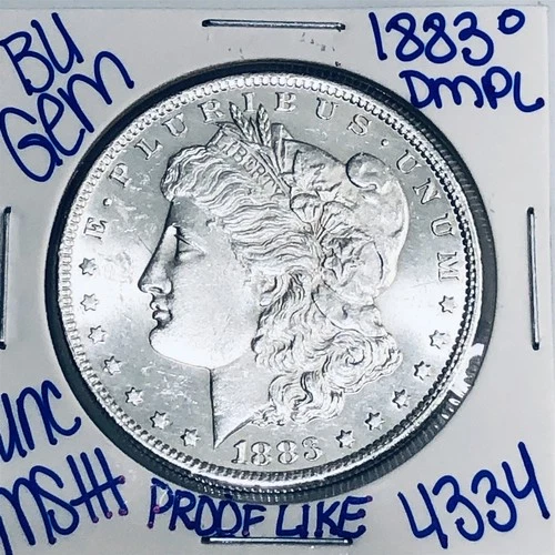 1883 O BU UNCIRCULATED MORGAN SILVER DOLLAR AUTHENTIC U.S.MINT FREESHIPPING 4334