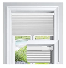 LazBlinds Cordless Cellular Shades No Tools No Drill Blackout 40'' W x 48'' L