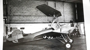 HELICOPTER  Airplane Convertaplane Original  8" x 10" PHOTO 1947 Martin Kelman