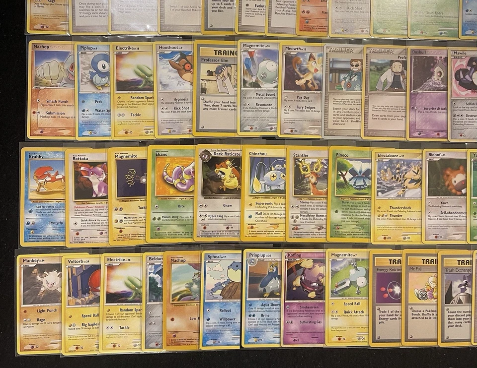Pokémon Tcg Vintage Bulk Lot (60 NM/VLP) WOTC, Ex, D&P, Platinum, Neo - Image 4 of 4