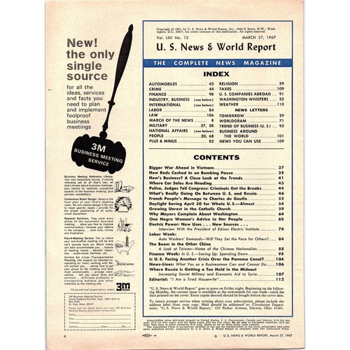 Pitney-Bowes Addresser-Printer Stamford CT 1967 Ad AG1-16 - Picture 2 of 2