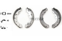 Bremsbackensatz Hinten Textar 91079800 FÜR Ford TrommelbremsbelÄGe