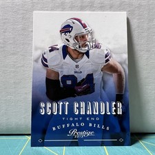 2013 Panini Prestige - Scott Chandler #25 Buffalo Bills Card