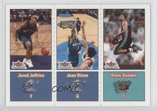 2002-03 Fleer Tradition Jared Jeffries Juan Dixon Drew Gooden #299 0s5