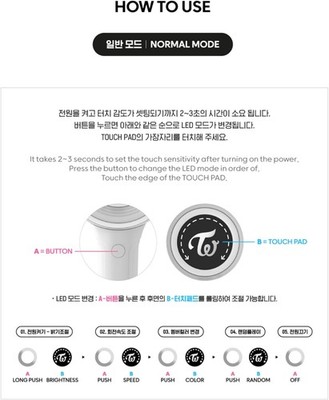Twice Candybong Infinity Ver3. Official Lightstick - for Contert