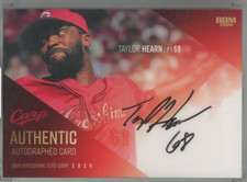 2024 BBM Taylor Hearn Auto [39/88] Hiroshima Toyo Carp
