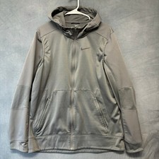 Nike Dri-fit Jacket Men's Large Running Outdoors Gorp Core Warm Performance Read