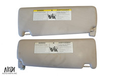 2012 - 2015 Bmw F30 328i 335i Front Left Right Beige Sun Visor Pair Oem 2012 - 2015 Bmw F30 328i 335i Front Left Right Beige Sun Visor Pair Oem