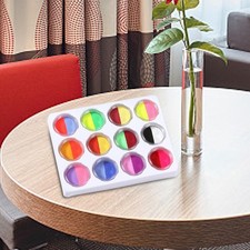 Kit de peinture pour le visage professionnel, palette de maquillage lavable,