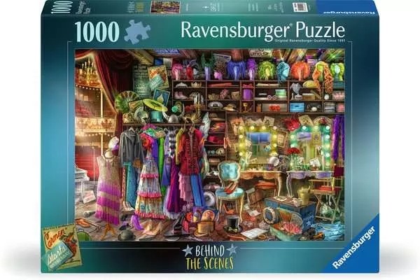 Ravensburger Amiee Stewart - Behind The Scenes 1000 Piece Jigsaw Puzzle Toys
