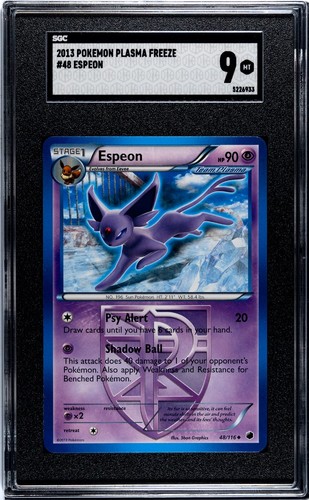 Espeon graded SGC 9 for sale on eBay