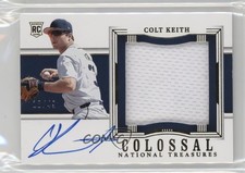 2024 Panini National Treasures Colossal Material 18/49 Colt Keith Auto 1jl9