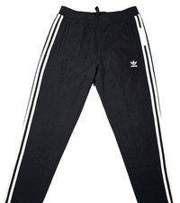 Adidas Essential Fleece Tapered Cuff Jogger Sweatpants Men's Large 3 Stripe New