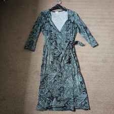 Paisley Wrap Dress