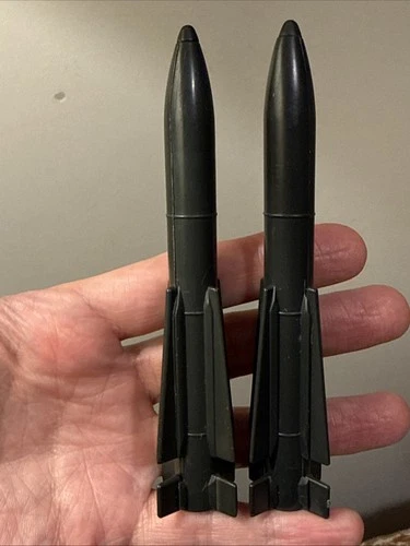 Vintage 1983 Hasbro GI Joe Skystriker Set 2 Large Missiles Part