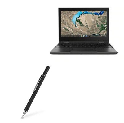 BoxWave Stylus Pen Compatible with Lenovo 300e Chromebook 2nd Gen Jet Black 